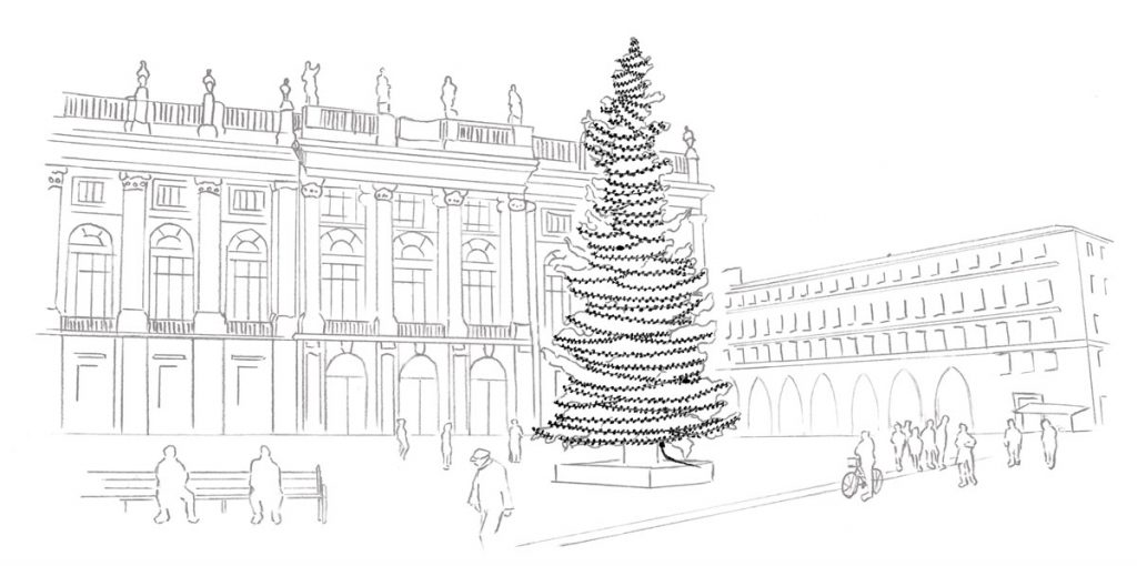 Disegno bozza installazione